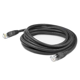 ADD-10FCAT6S-BK , AddOn Networks ADD-10FCAT6S-BK networking cable Black 120.1" (3.05 m) Cat6