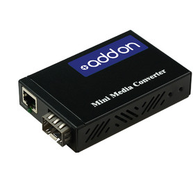 ADD-GMCMN-SFP , AddOn Networks ADD-GMCMN-SFP network media converter 1000 Mbit/s Multi-mode, Single-mode Black