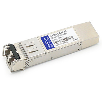 SFP-10G-GIG-SR-AO , AddOn Networks SFP-10G-GIG-SR-AO network transceiver module Fiber optic 10000 Mbit/s SFP+ 850 nm