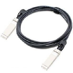 AOC-S-S-10G-2M-AO , AddOn Networks SFP+/SFP+ 2m InfiniBand/fibre optic cable 78.7" (2 m) SFP+ Black