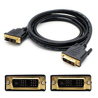 DC198A-AO-5PK , AddOn Networks DC198A-AO-5PK DVI cable 71.7" (1.82 m) DVI-D Black