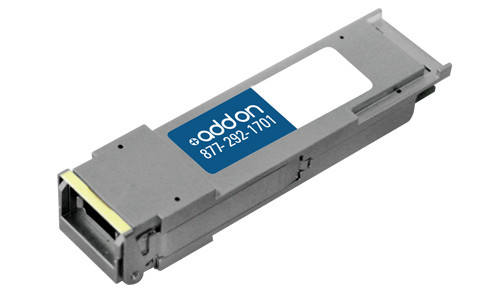 QSFP-40G-CSR4-AO , AddOn Networks 40GBase-CSR QSFP+ network transceiver module Fiber optic 40000 Mbit/s QSFP+ 850 nm