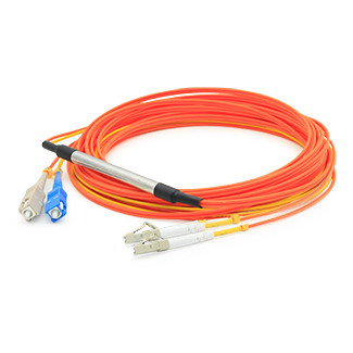 ADD-MODE-LCSC6-10 , AddOn Networks LC - SC, 10m InfiniBand/fibre optic cable 393.7" (10 m) Orange