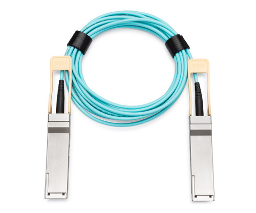 QSFP-100GB-AOC10M-AO , AddOn Networks QSFP-100GB-AOC10M-AO InfiniBand/fibre optic cable 393.7" (10 m) QSFP28 Black, Gray
