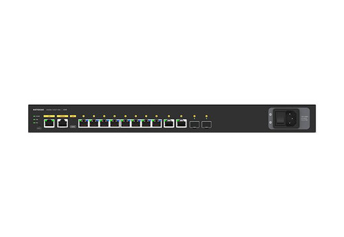 GSM4212P-100NAS , NETGEAR GSM4212P Managed L2/L3 Gigabit Ethernet (10/100/1000) Power over Ethernet (PoE) 1U Black