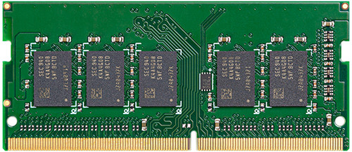 D4ES01-4G , Synology D4ES01-4G memory module 4 GB 1 x 4 GB DDR4 260-pin SO-DIMM ECC