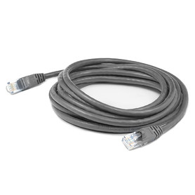 ADD-35FCAT6A-GY , AddOn Networks ADD-35FCAT6A-GY networking cable Gray 419.7" (10.7 m) Cat6a U/UTP (UTP)