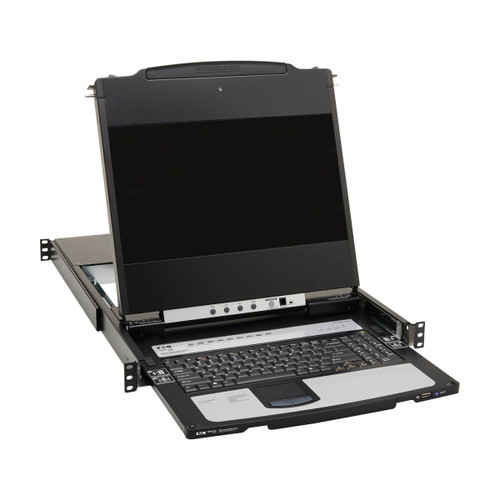 B030-DP08-17D , Tripp Lite B030-DP08-17D KVM switch Rack mounting Black