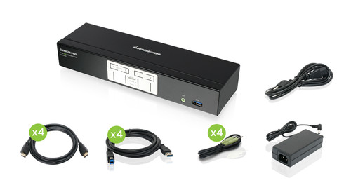 GCS1934H , iogear GCS1934H KVM switch Black