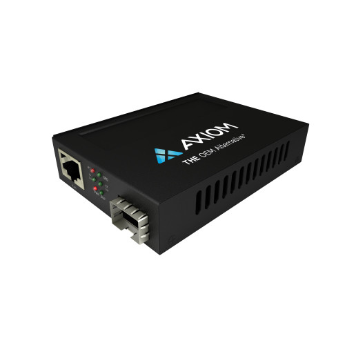 MCP32-T2-SFP-AX , Axiom MCP32-T2-SFP-AX network media converter 1000 Mbit/s 1550 nm Multi-mode, Single-mode Black