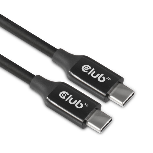 CAC-1535 , CLUB3D CAC-1535 USB cable USB 3.2 Gen 2 (3.1 Gen 2) 196.9" (5 m) USB C Black