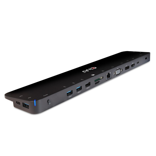 CSV-1564W100 , CLUB3D CSV-1564W100 laptop dock/port replicator Docking USB 3.2 Gen 1 (3.1 Gen 1) Type-C Black
