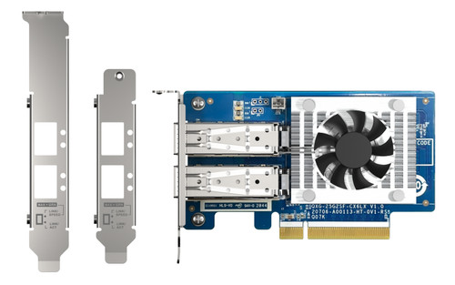 QXG-25G2SF-CX6 , QNAP QXG-25G2SF-CX6 network card Internal Fiber 25000 Mbit/s