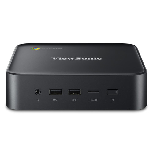 NMP760 , Viewsonic NMP760 PC/workstation Intel® Celeron® 5205U 8 GB DDR4-SDRAM 64 GB eMMC ChromeOS Mini PC Black