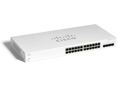 CBS220-24T-4X-NA , Cisco CBS220-24T-4X Managed L2 Gigabit Ethernet (10/100/1000) White
