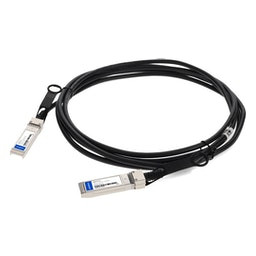 R0M47A-AO , AddOn Networks R0M47A InfiniBand/fibre optic cable 118.1" (3 m) SFP56 Black