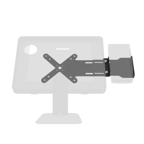 ADD-CRHVESAB , CTA Digital ADD-CRHVESAB holder Passive holder Mobile phone/Smartphone, Smart card reader Black