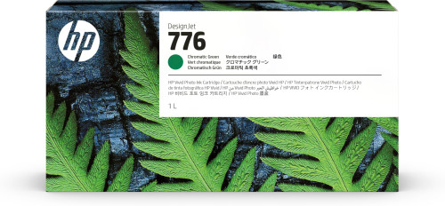 1XB03A , HP 776 1-liter Chromatic Green Ink Cartridge