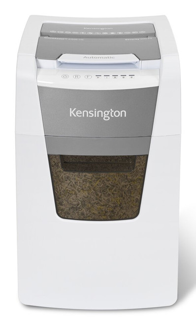 K52050AM , Kensington OfficeAssist A1500 paper shredder Micro-cut shredding 55 dB Gray, White