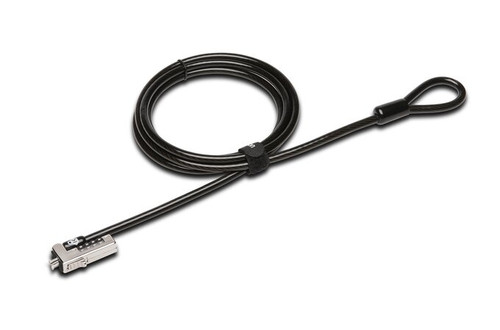 K60629WW , Kensington K60629WW cable lock Black, Metallic 70.9" (1.8 m)