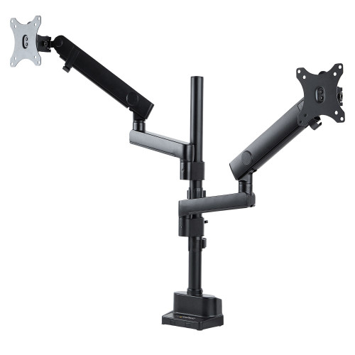 ARMDUALPIVOT , StarTech.com ARMDUALPIVOT monitor mount / stand 32" Desk Black