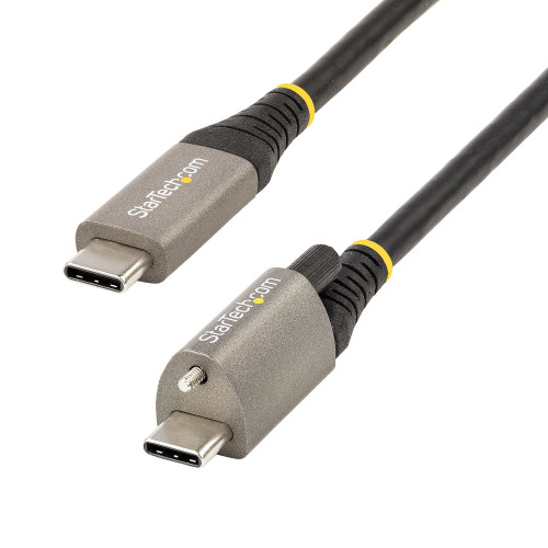 USB31CCTLKV1M , StarTech.com USB31CCTLKV1M USB cable USB 3.2 Gen 2 (3.1 Gen 2) 39.4" (1 m) USB C 10 Gbit/s 100 W Black, Gray
