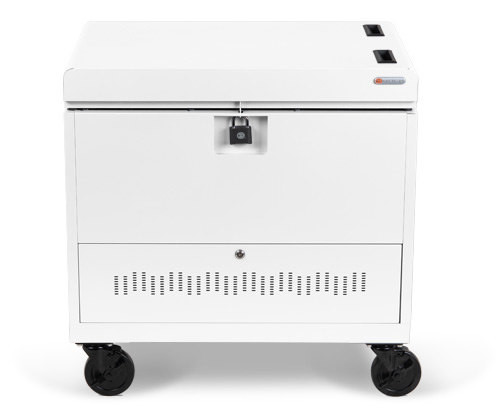 TVTL30CAD-AW , Bretford CUBE Toploader Portable device management cart White