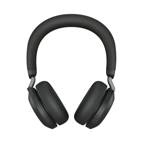 27599-989-989 , Jabra Evolve2 75 Headset Wired & Wireless Head-band Office/Call center Bluetooth Charging stand Black