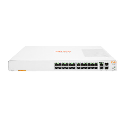 JL806A#ABA , HPE Aruba Networking Aruba Instant On 1960 24G 2XGT 2SFP+ Managed L2+ Gigabit Ethernet (10/100/1000) 1U White