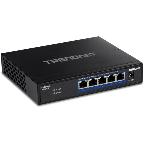 TEG-S750 , Trendnet TEG-S750 network switch 10G Ethernet (100/1000/10000) Black
