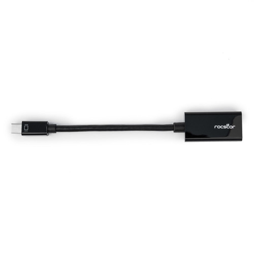 Y10A239-B1 , Rocstor Y10A239-B1 video cable adapter Mini DisplayPort HDMI Black