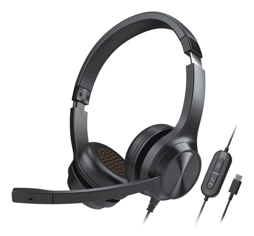 51EF0980AA000 , Creative Labs Chat USB Headset Wired Head-band Office/Call center USB Type-C Black