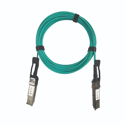 P06153-B25-ENC , eNet Components P06153-B25-ENC InfiniBand/fibre optic cable 787.4" (20 m) QSFP56 Green