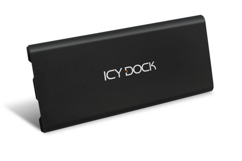 MB861U31-1M2B , Icy Dock MB861U31-1M2B storage drive enclosure SSD enclosure Black M.2