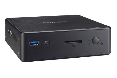NC10U5 , Shuttle NC10U5 PC/workstation barebone Black i5-8265U Intel SoC BGA 1528 1.6 GHz