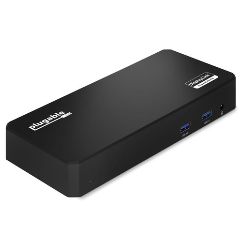 UD-3900PDZ , Plugable Technologies UD-3900PDZ laptop dock/port replicator Docking USB 3.2 Gen 1 (3.1 Gen 1) Type-C Black