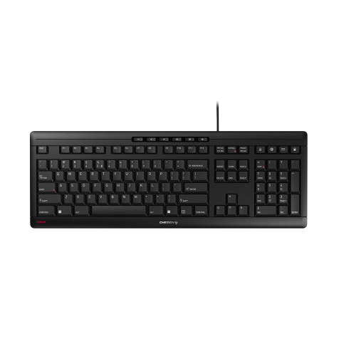 JK-8500EU-2 , CHERRY STREAM keyboard Office USB QWERTY US English Black