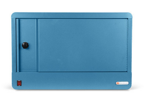 TVS16USBC-SKY , Bretford CUBE Micro Station Portable device management cabinet Blue