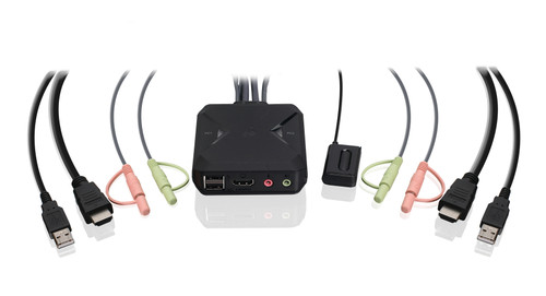 GCS92HU , iogear GCS92HU KVM switch Black