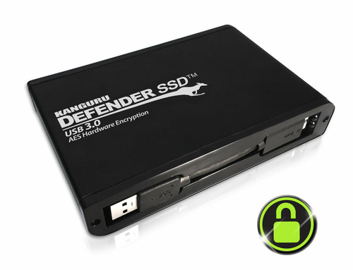 KDH3B-35-4TSSD , iStorage Kanguru Defender SSD 35 4 TB Micro-USB B 3.2 Gen 1 (3.1 Gen 1) Black