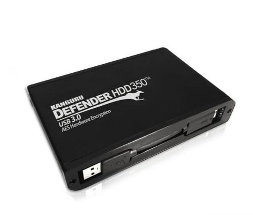 KDH3B-350F-5T , iStorage Kanguru KDH3B-350F-5T external hard drive 5 TB Black