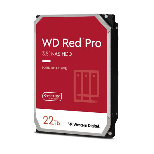 WD221KFGX , Western Digital Red Pro internal hard drive 22 TB 7200 RPM 512 MB 3.5" Serial ATA III