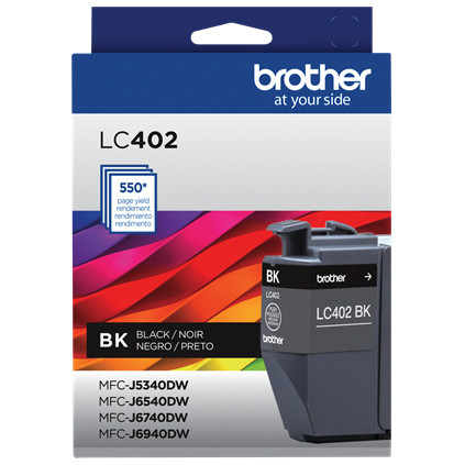 LC402BKS , Brother LC402BKS ink cartridge 1 pc(s) Original Standard Yield Black