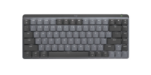 920-010831 , Logitech MX Mechanical Mini for Mac keyboard Office RF Wireless + Bluetooth QWERTY English Gray