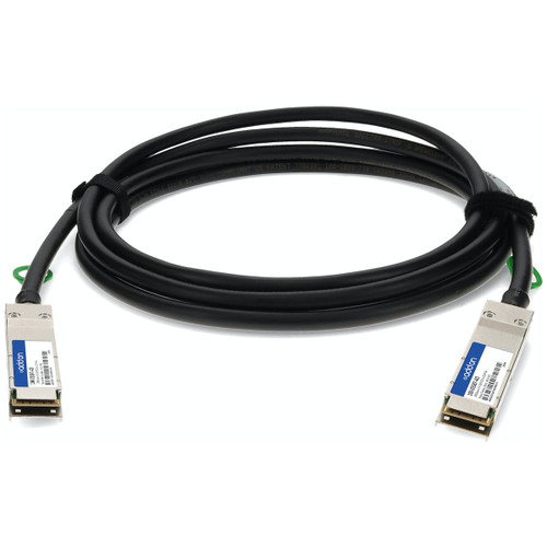 100-05587-AO , AddOn Networks 100-05587-AO InfiniBand/fibre optic cable 19.7" (0.5 m) QSFP28 Black