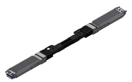 Nvidia MCA4J80-N005 InfiniBand/fibre optic cable 196.9" (5 m) OSFP Black