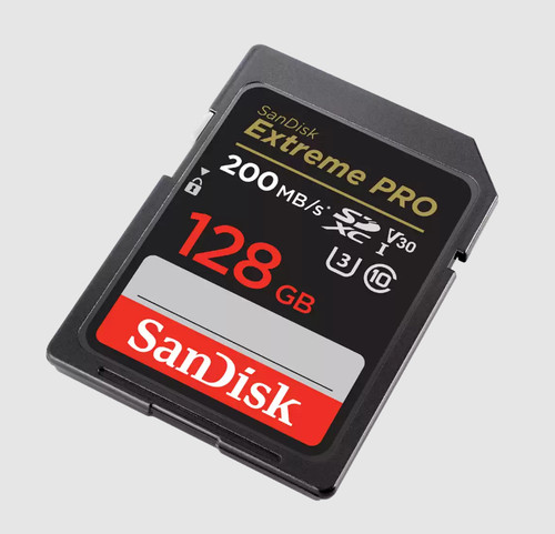 SanDisk Extreme PRO 128 GB SDHC UHS-I Class 10 - SDSDXXD-128G-ANCIN