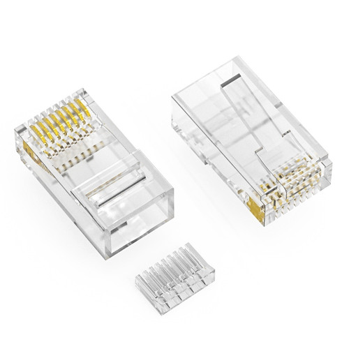 Axiom RJ45C5USI100-AX wire connector RJ-45 Transparent