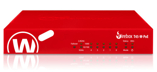 WatchGuard Firebox T45-W-PoE hardware firewall 3.94 Gbit/s - WGT48413-US