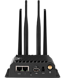 Cradlepoint R920 wireless router Gigabit Ethernet Dual-band (2.4 GHz / 5 GHz) 4G Black - MA05-0920-C7A-NA
